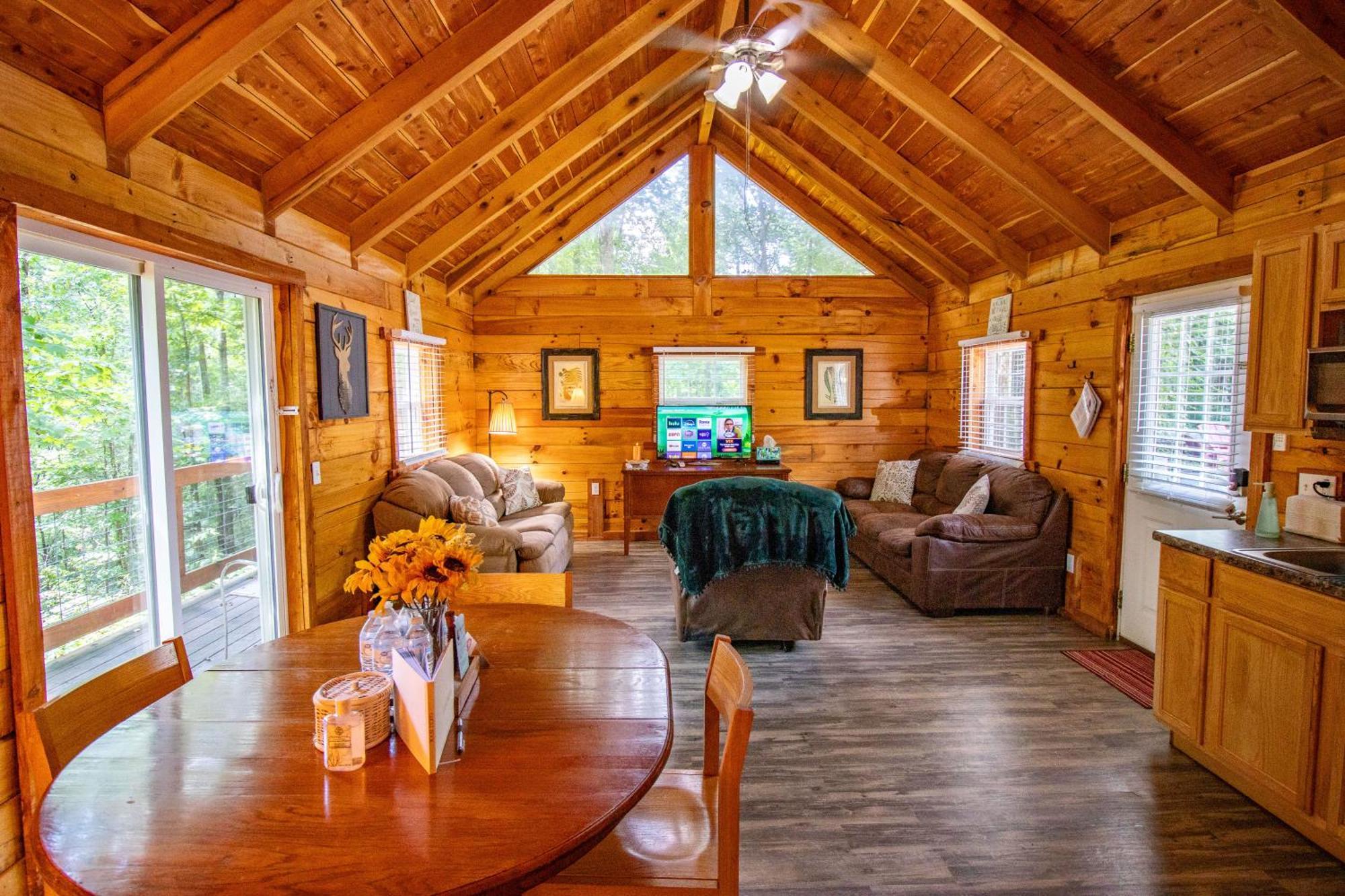 Kozy Haven Log Cabin Rentals Columbia Dış mekan fotoğraf